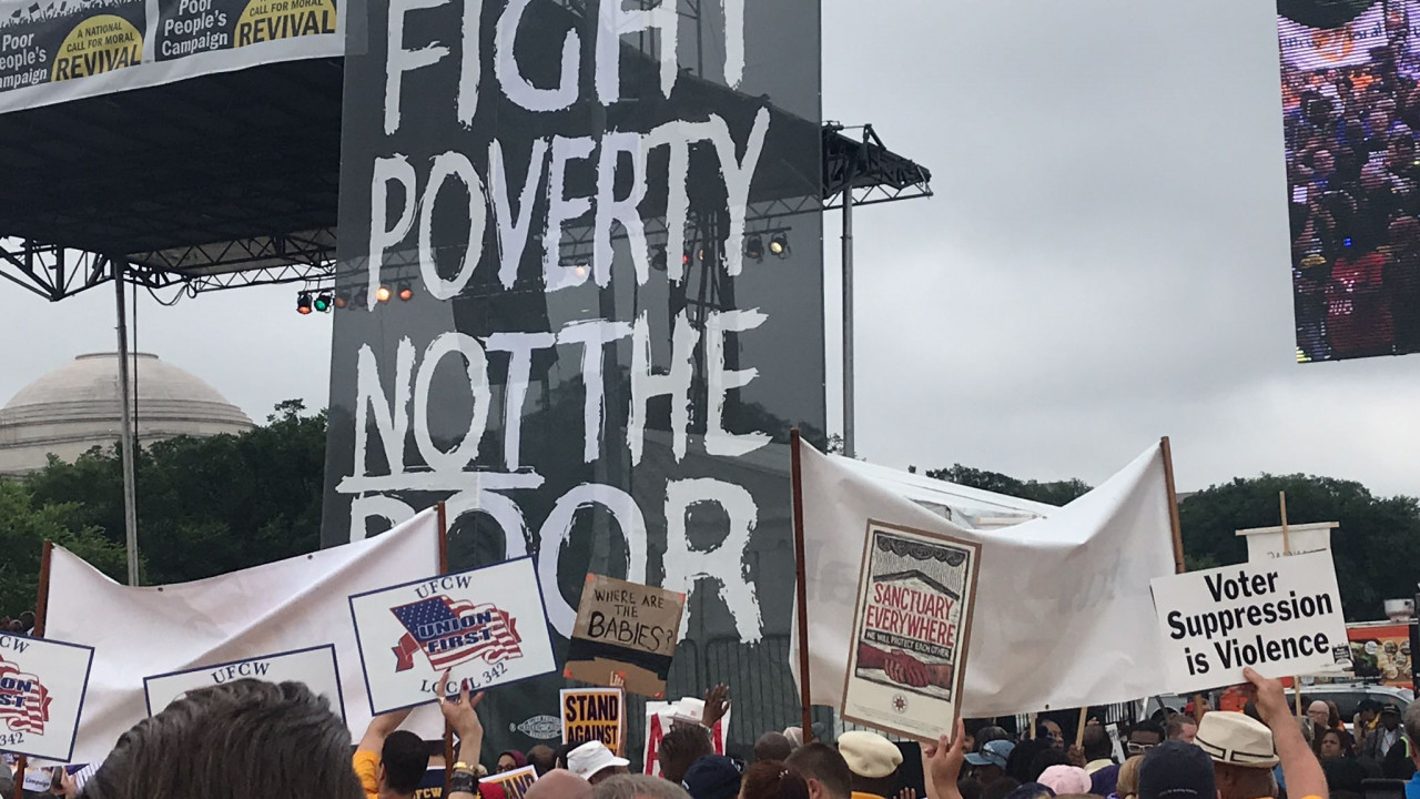 Poor People's Campaign  - <a class="bx-tag" rel="tag" href="https://wethepeople.care/searchKeyword.php?type=keyword&keyword=sanctuaryeverywhere"><s>#</s><b>sanctuaryeverywhere</b></a>
