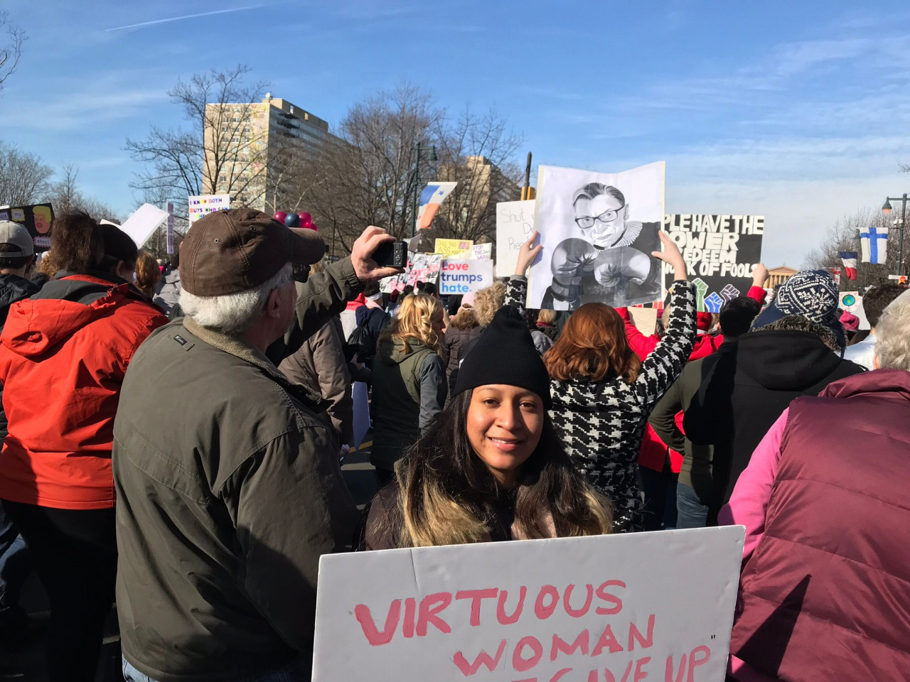 Philly Women's March 2018 - <a class="bx-tag" rel="tag" href="https://wethepeople.care/searchKeyword.php?type=keyword&keyword=RBG"><s>#</s><b>RBG</b></a>