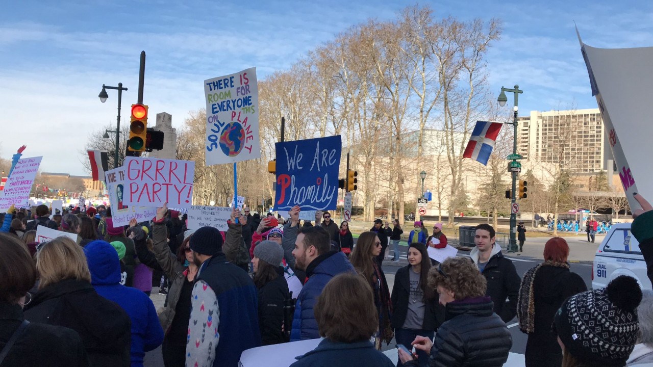 Philly Women's March 2018 - We are Phamily