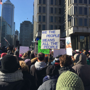 Immigrant Rights Protest - Philadelphia - February 4, 2017 We the People, Means All the People
