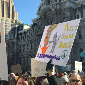 Immigrant Rights Protest - Philadelphia - February 4, 2017 - Pussy Grabs Back