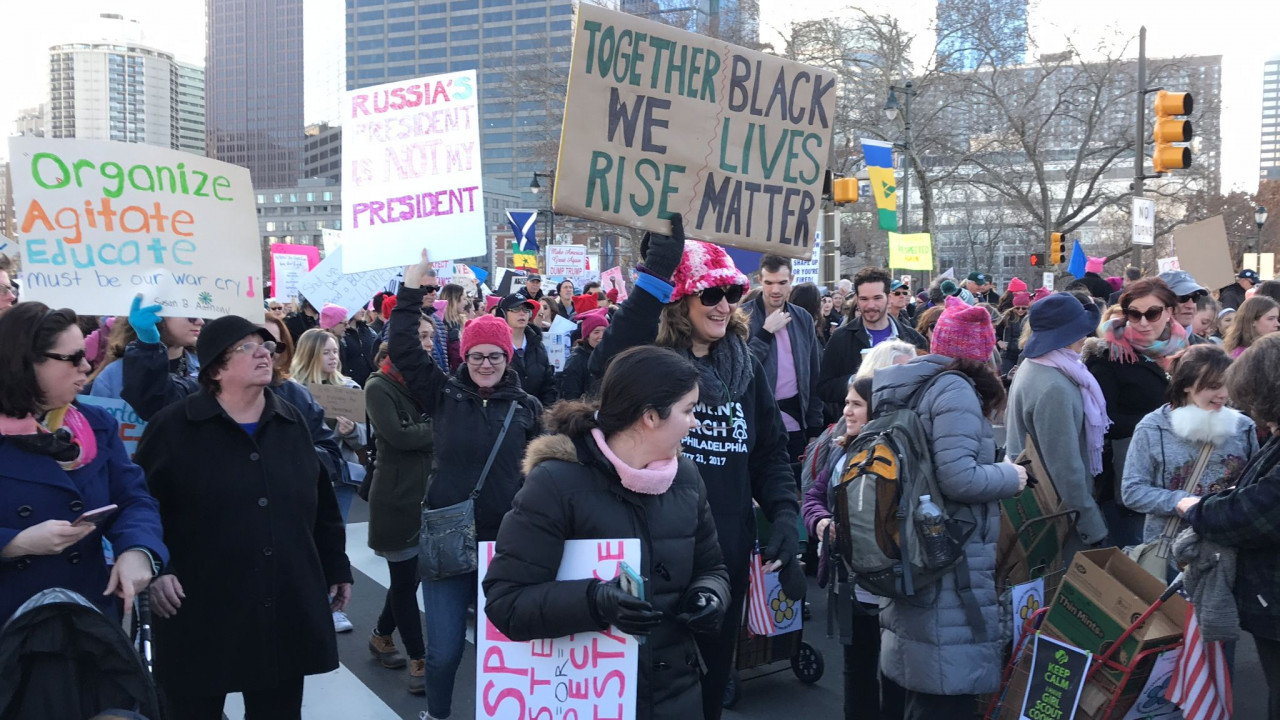 Philly Women's March 2018 - Together We Rise - <a class="bx-tag" rel="tag" href="https://wethepeople.care/page/view-channel-profile?id=284"><s>#</s><b>BlackLivesMatter</b></a>