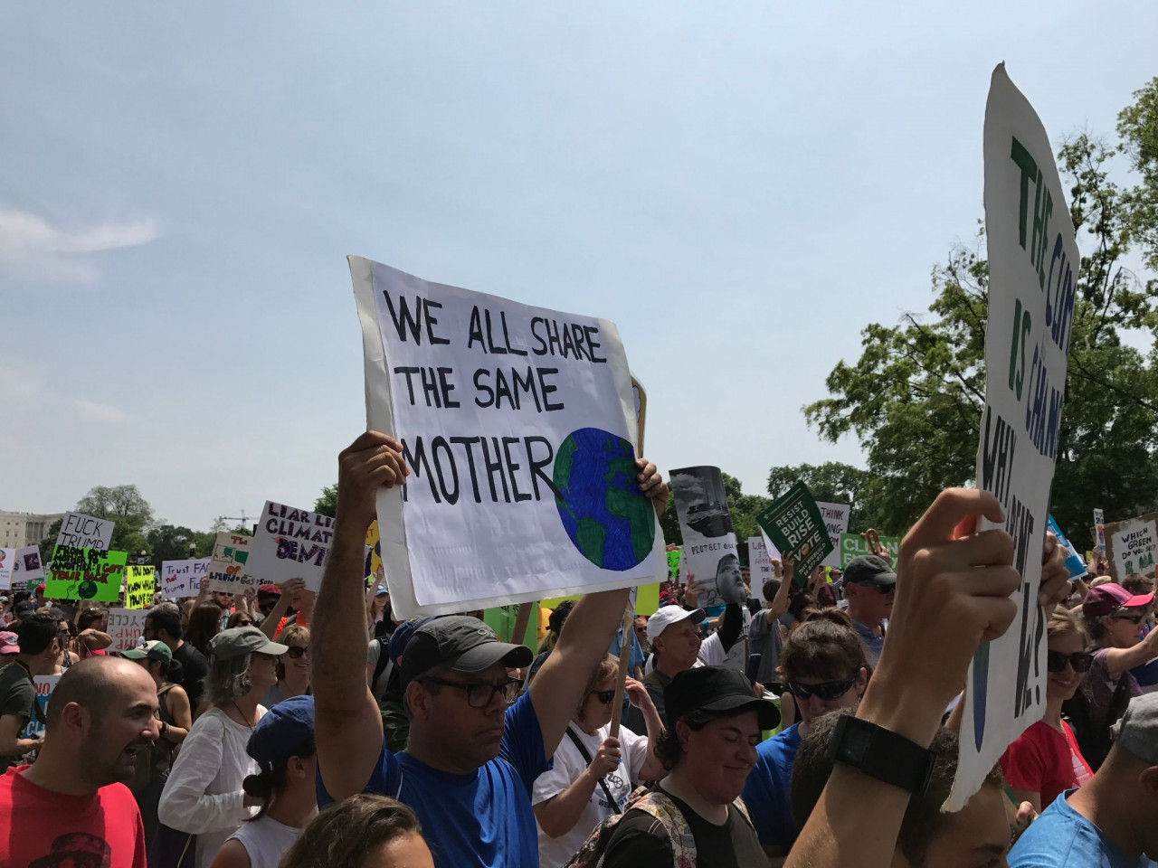 People's Climate March 2017 - We all share the same mother