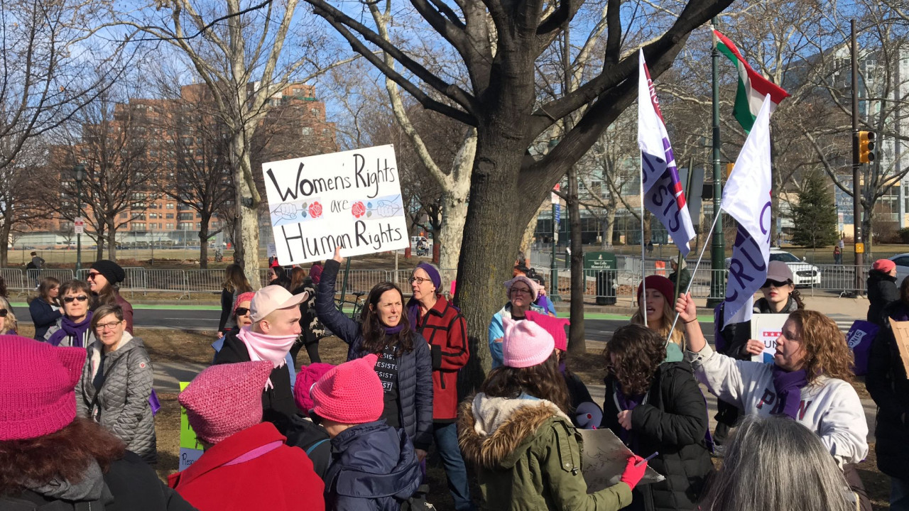 Philly Women's March 2018 - Women's Rights are Human Rights