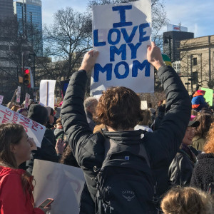 Philly Women's March 2018 - I love my mom