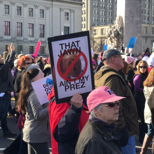 Philly Women's March 2018 - That <a class="bx-tag" rel="tag" href="https://wethepeople.care/page/view-channel-profile?id=1617"><s>#</s><b>jawn</b></a> ain't my prez