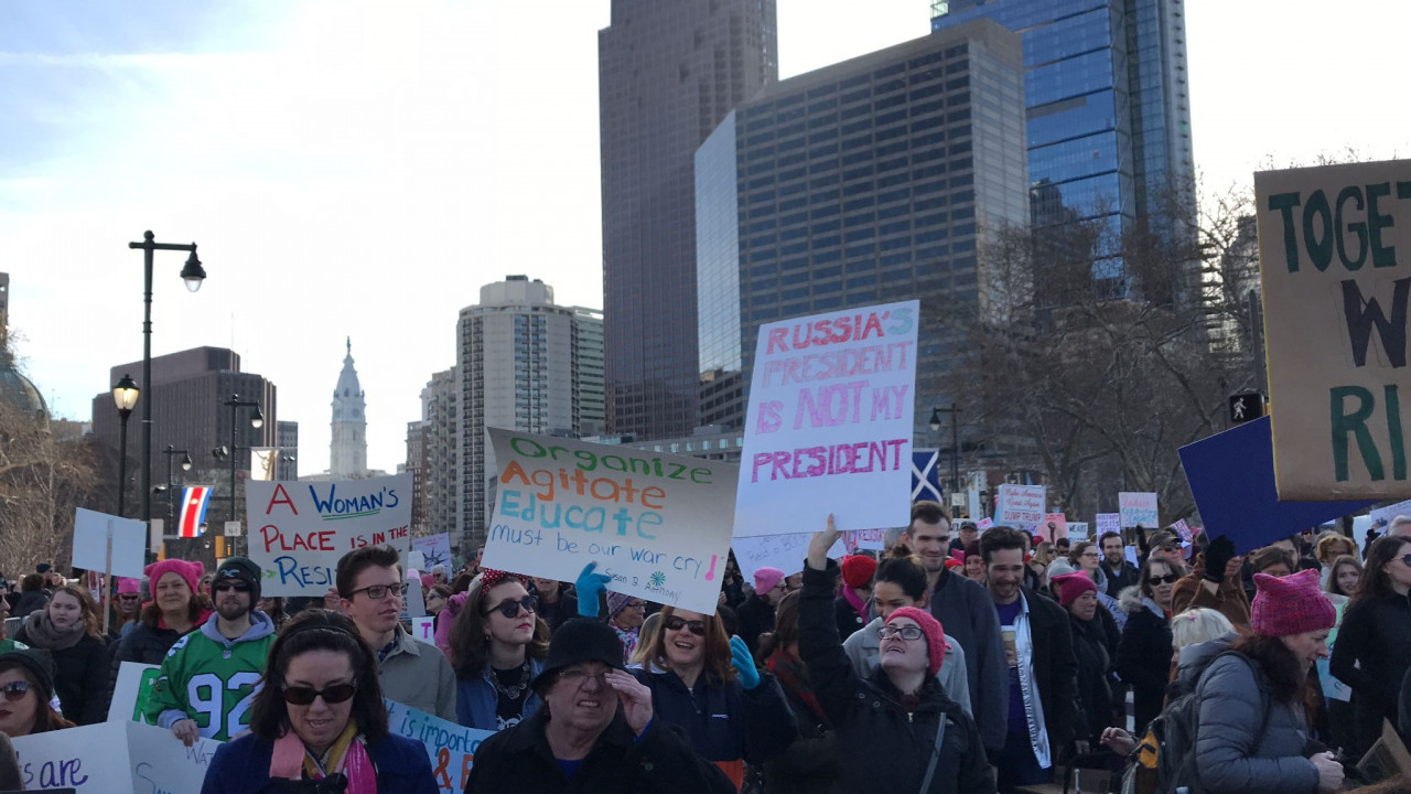 Philly Women's March 2018 - Russia's President is Not My President