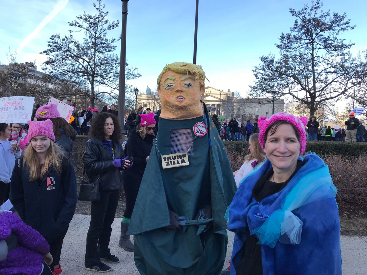 Philly Women's March 2018 - Trumpzilla